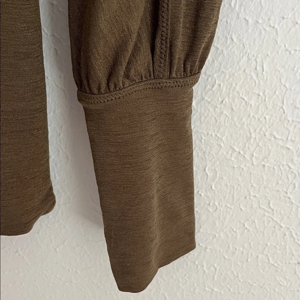 FP movement olive green Women's Top, size XS - Picture 6 of 10